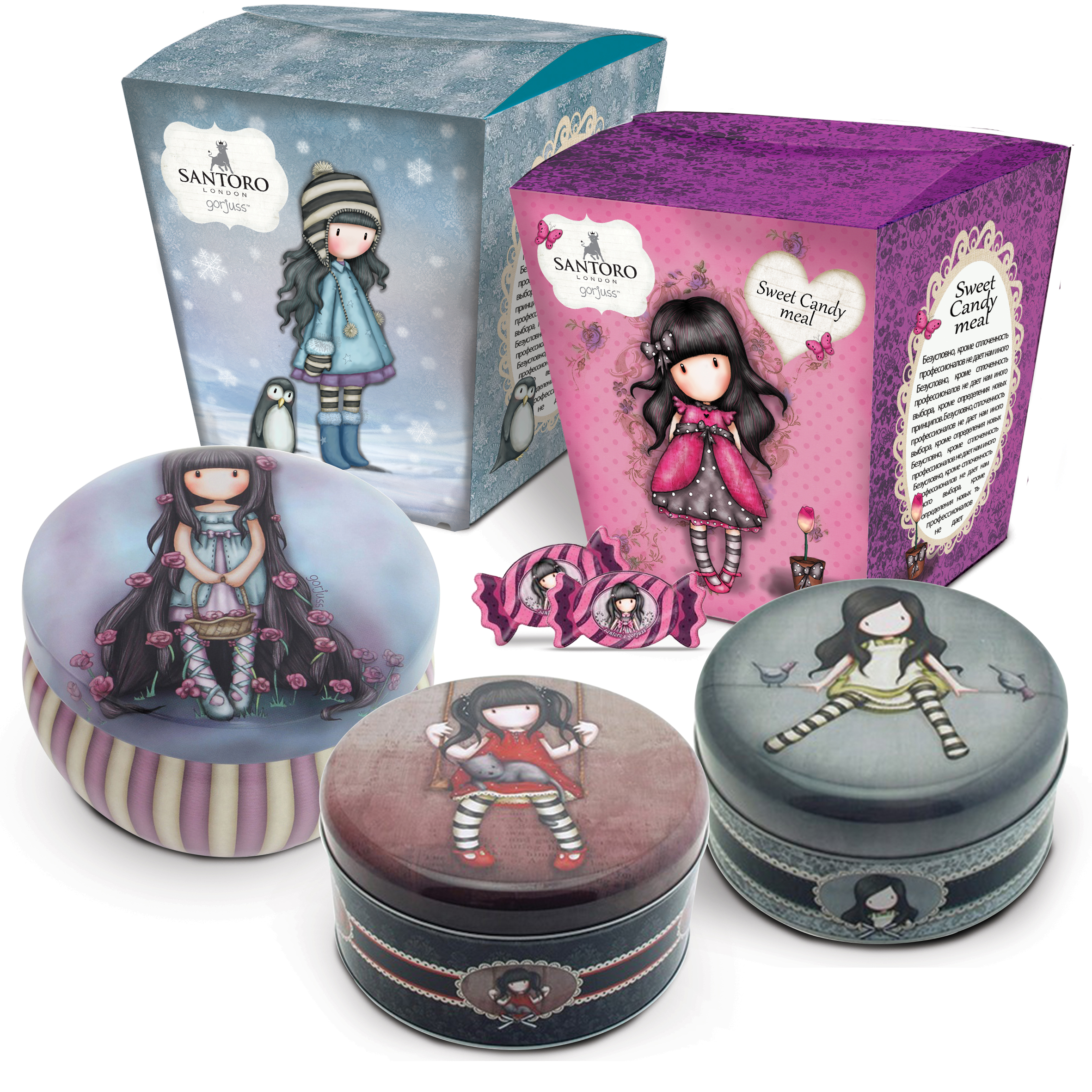Кондитерские изделия с брендом SANTORO Gorjuss30 марта 2018 г. 300